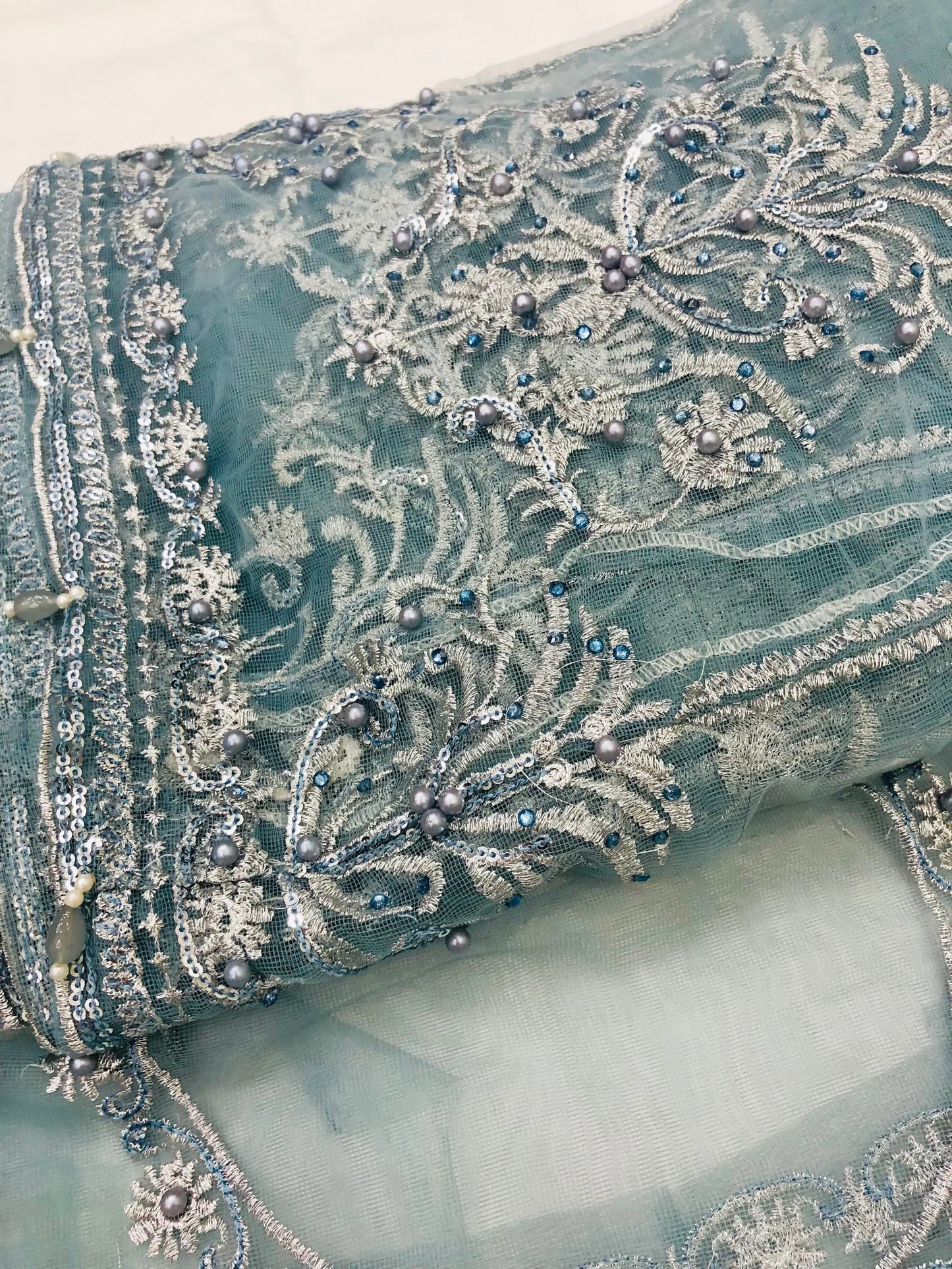 102 BLUEISH GREY - SR FABRICS