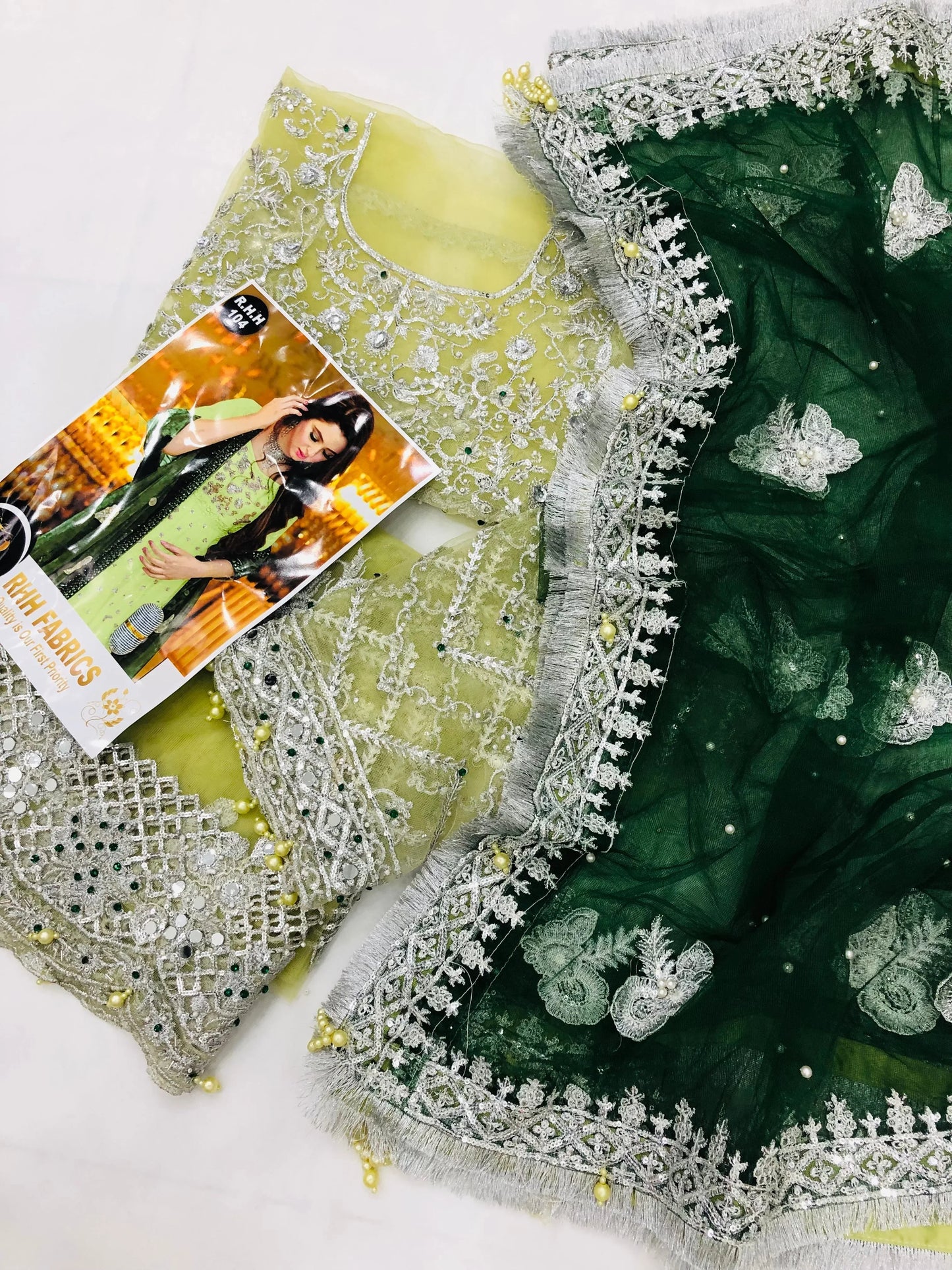 104 PISTA GREEN - SR FABRICS