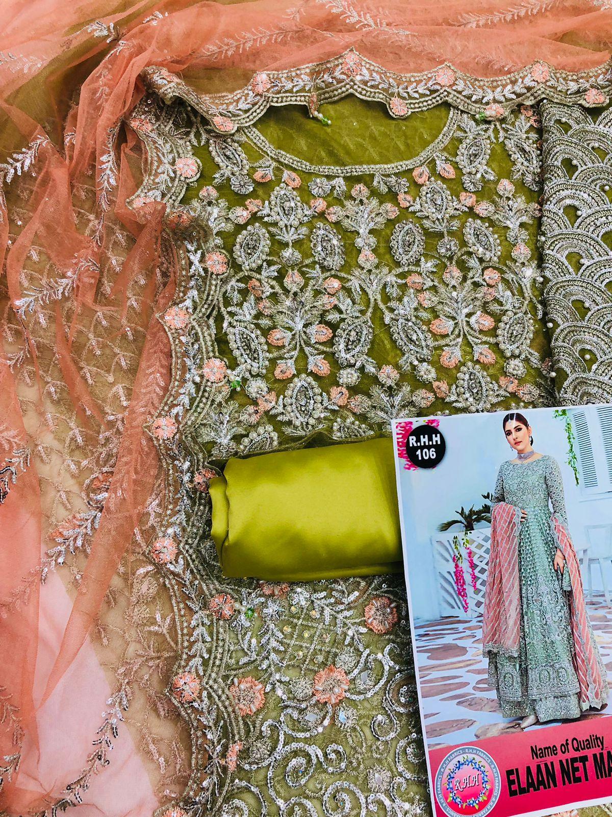 106 DHANI PEACH - SR FABRICS