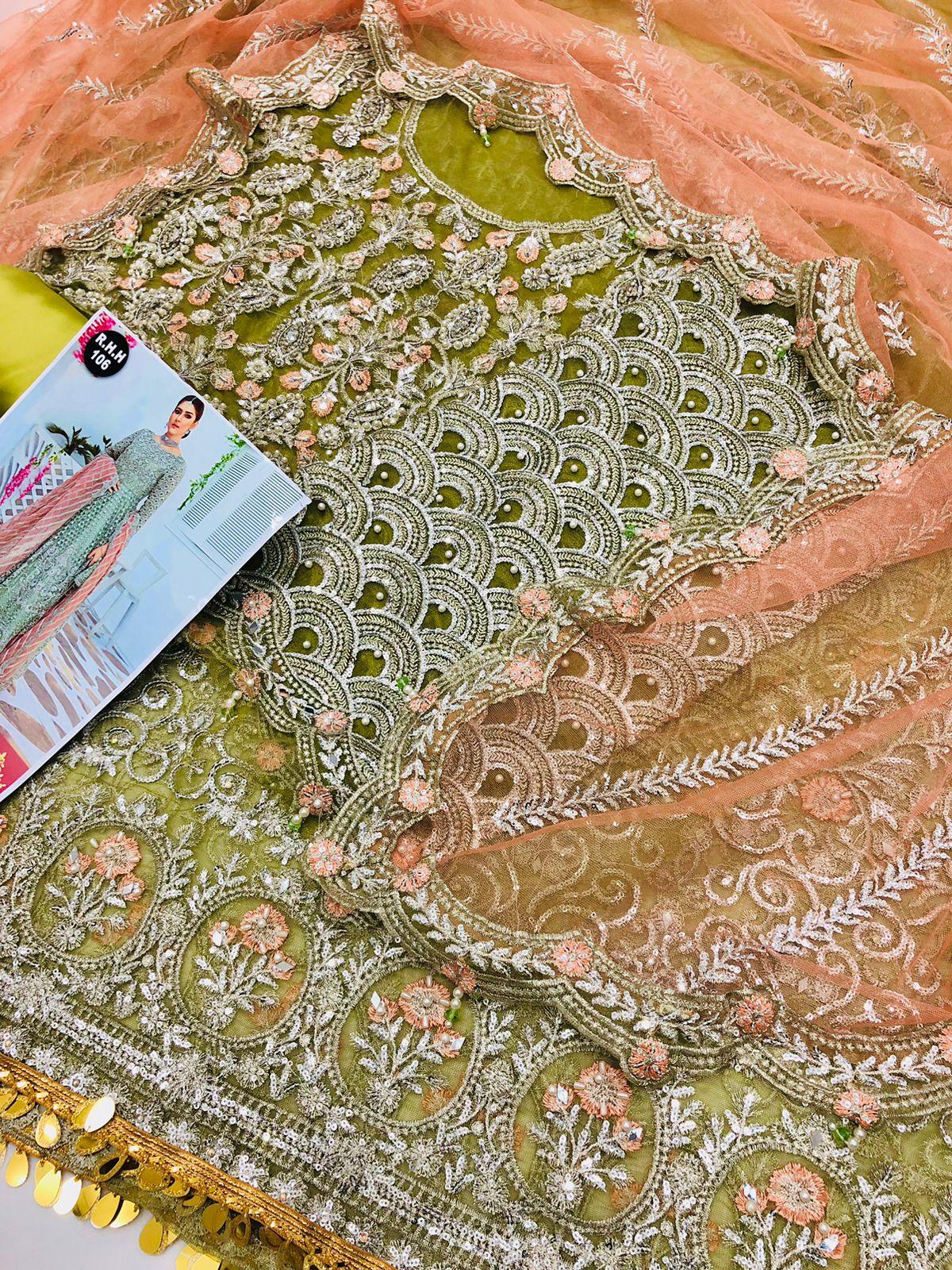 106 DHANI PEACH - SR FABRICS
