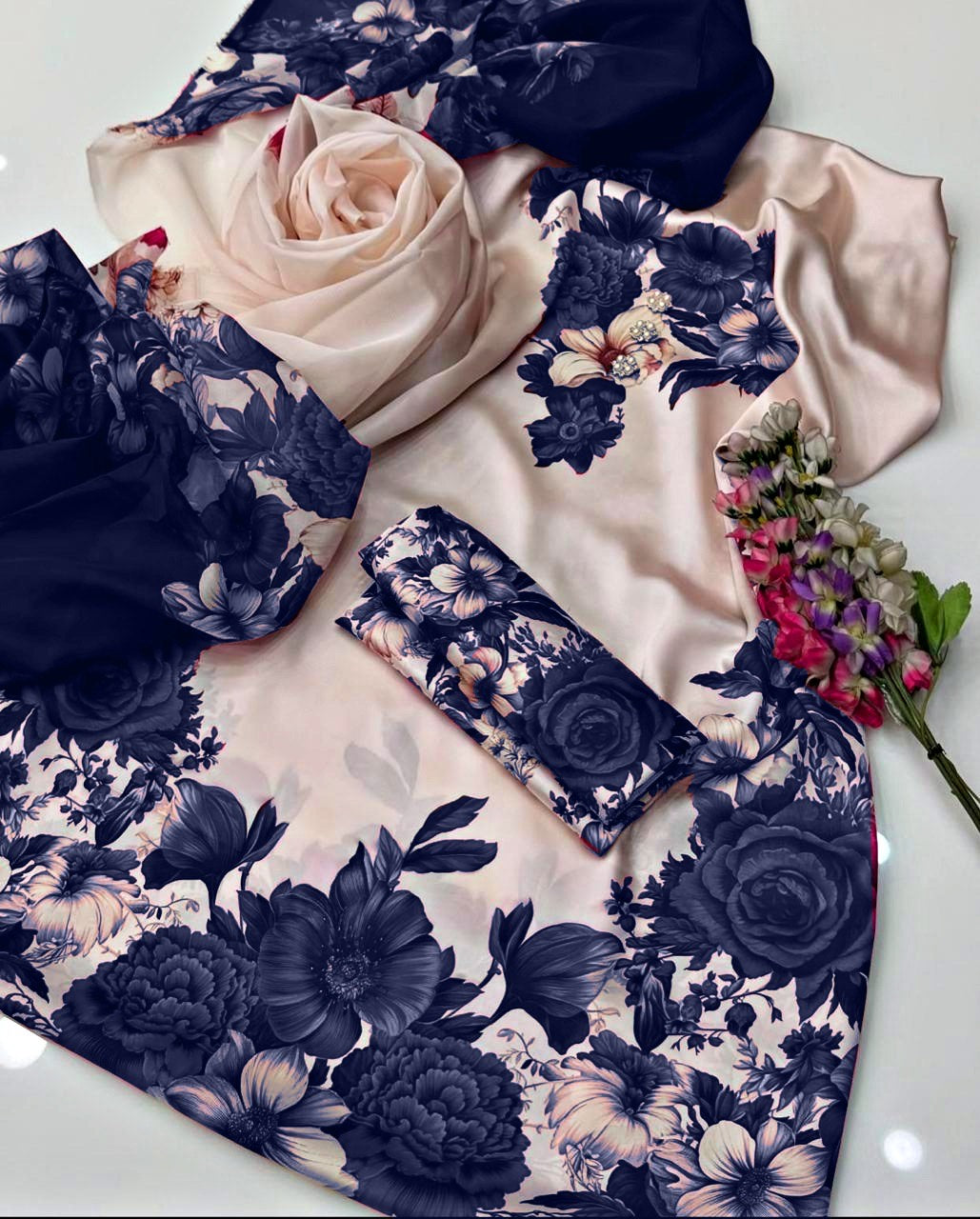 AL CHINA SILK BLUE
