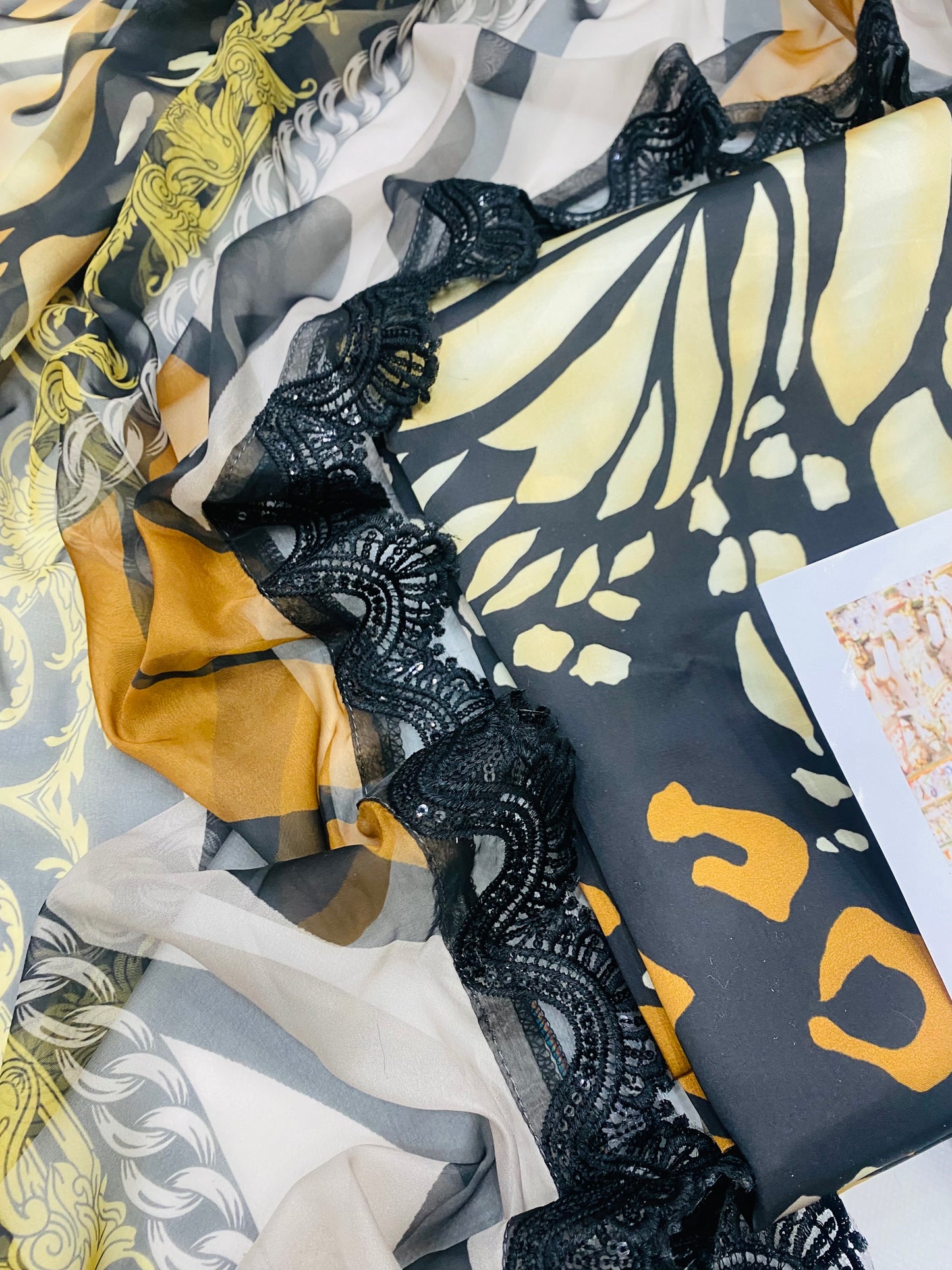 MB CHINA SILK CHEETAH PRINT