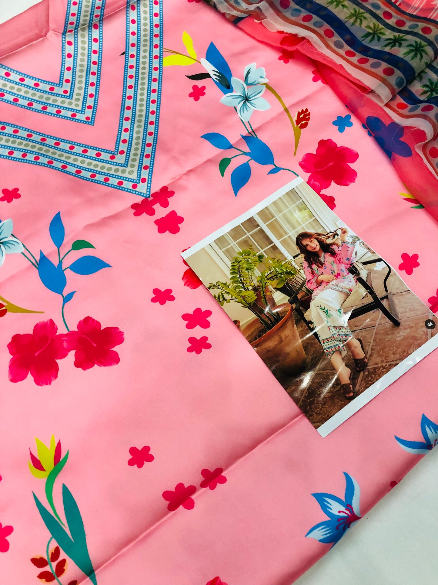 PREMIUM PINK DANANEER SILK DRESS