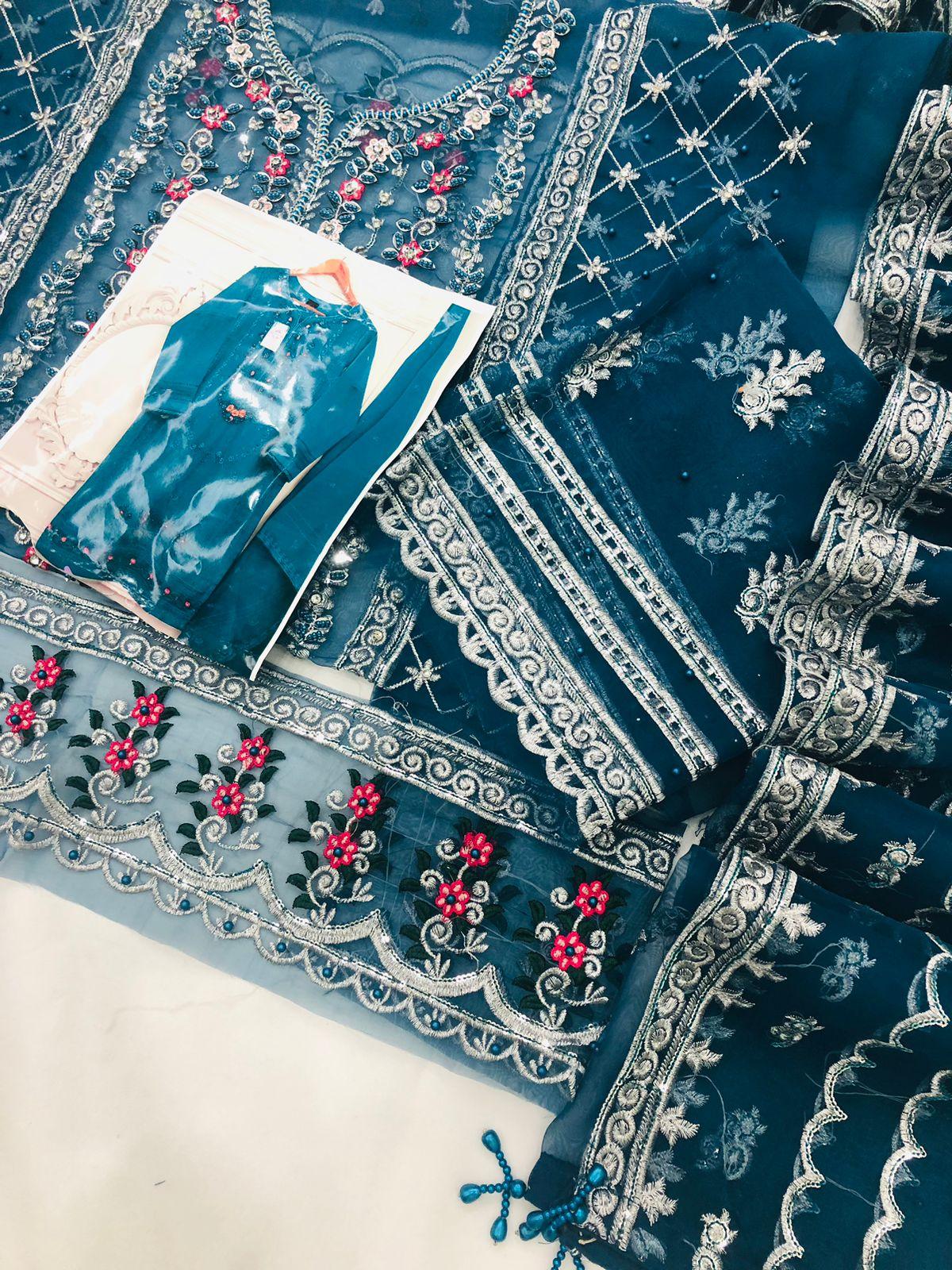 AGHA NOOR ZINC - SR FABRICS