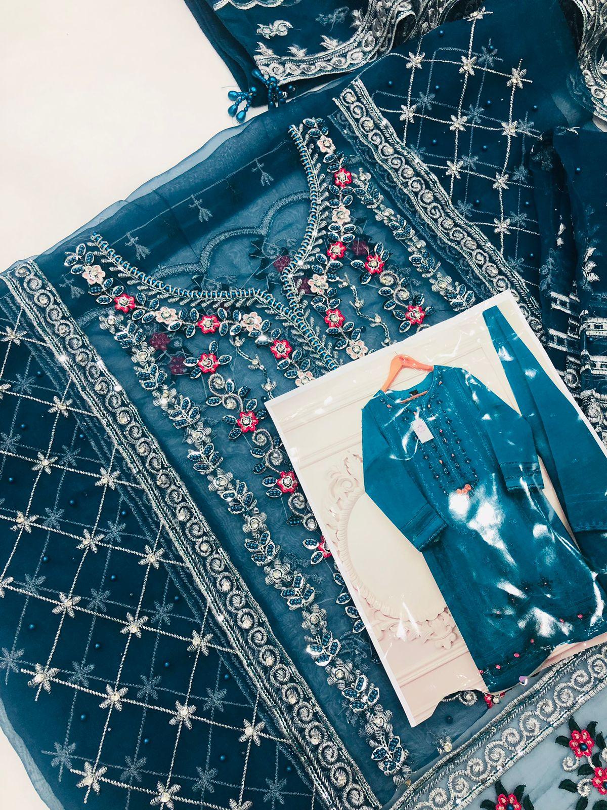 AGHA NOOR ZINC - SR FABRICS