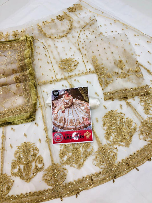 AIMAN KHAN WHITE - SR FABRICS