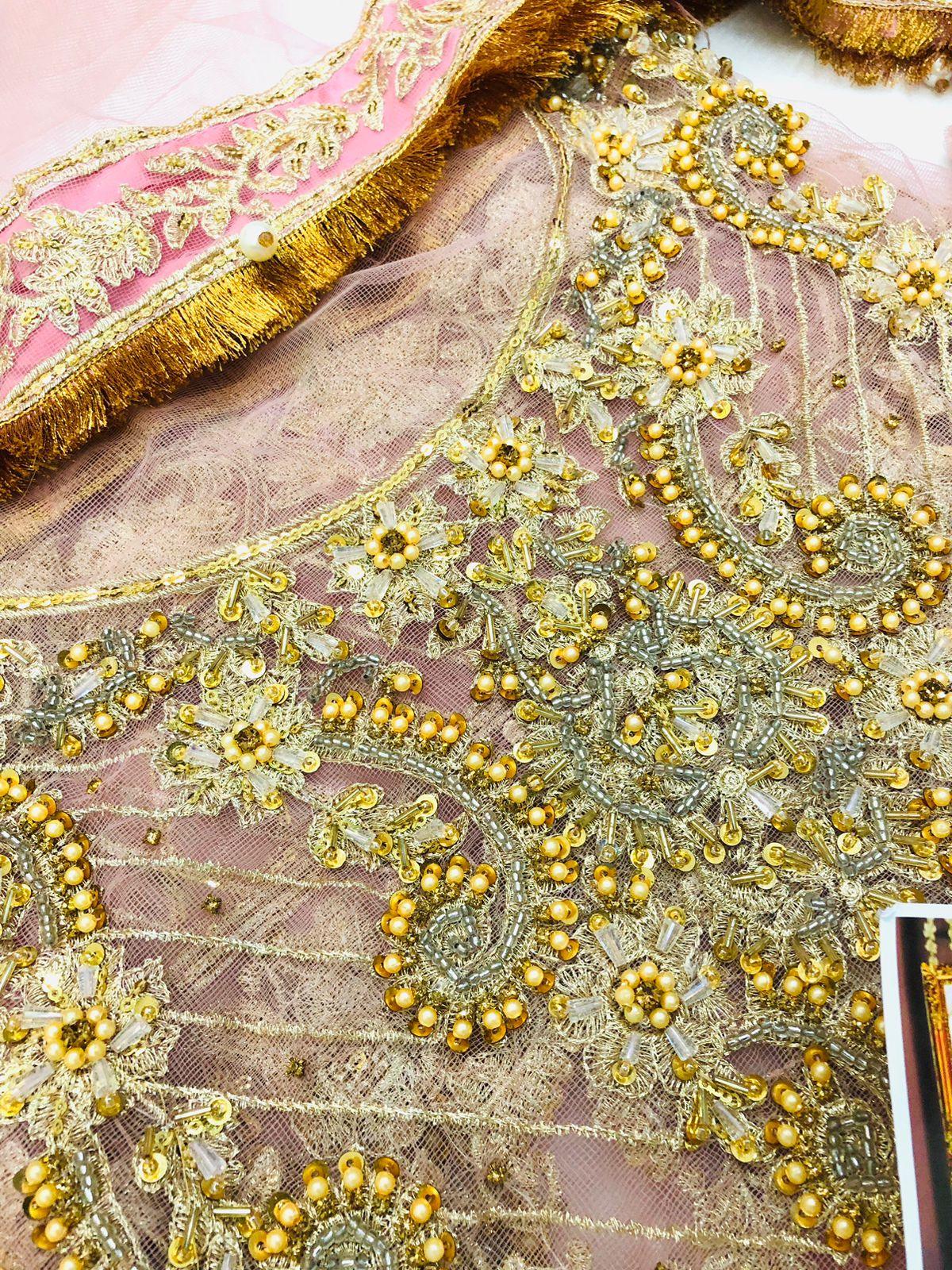 BRIDAL PINK GARARA - SR FABRICS