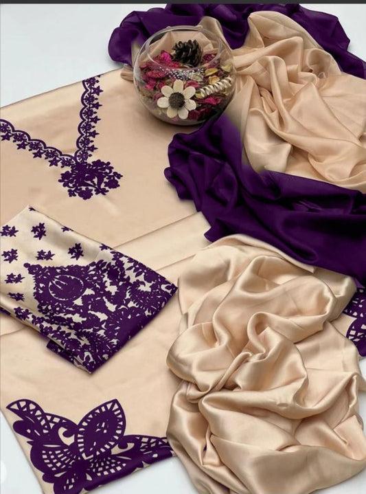 CHINA SILK SKIN PURPLE BUNCH