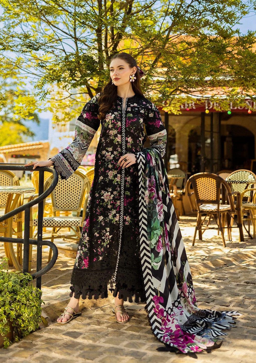 ELAF FLOWERS DIGITAL LAWN - SR FABRICS