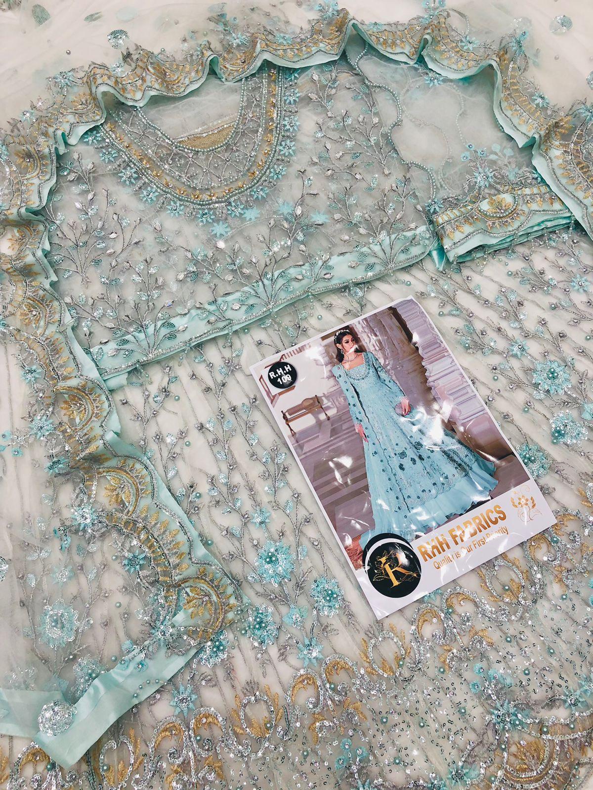 FROZEN BEAUTY NET MAKSI - SR FABRICS