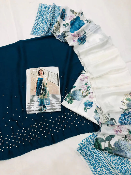 HANIA AMIR ZINC SLIK 3PC - SR FABRICS