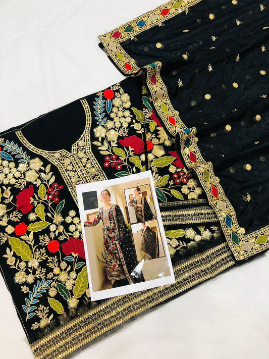 HASEEN BLACK - SR FABRICS