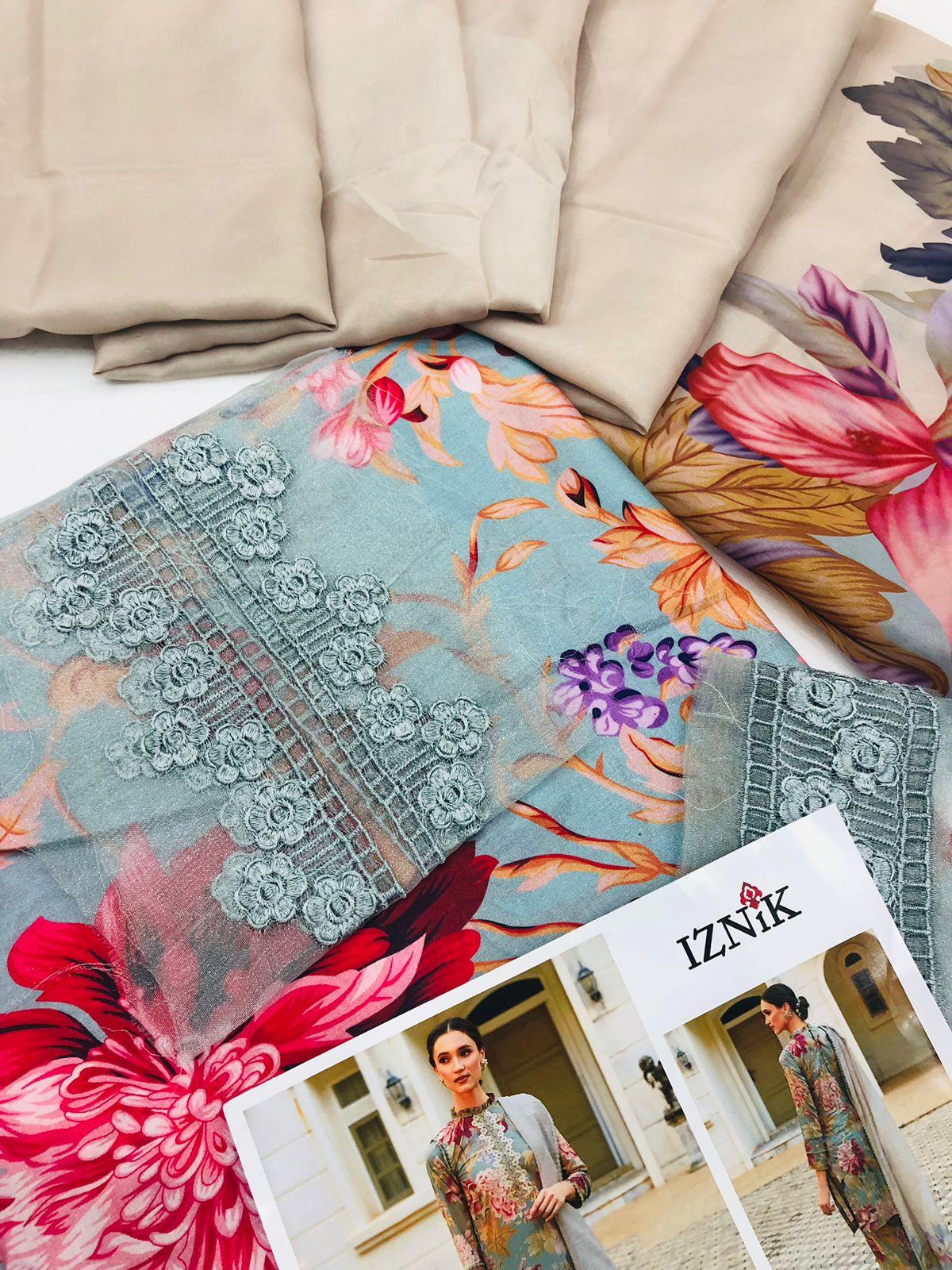 IZNIK LUXURY LAWN - SR FABRICS