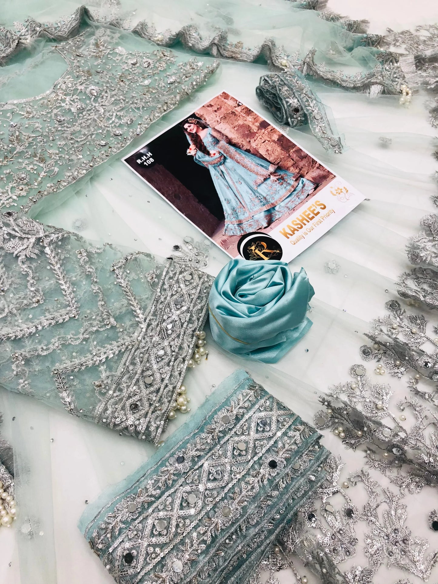 KASHEES MAKSI AQUA 108 - SR FABRICS