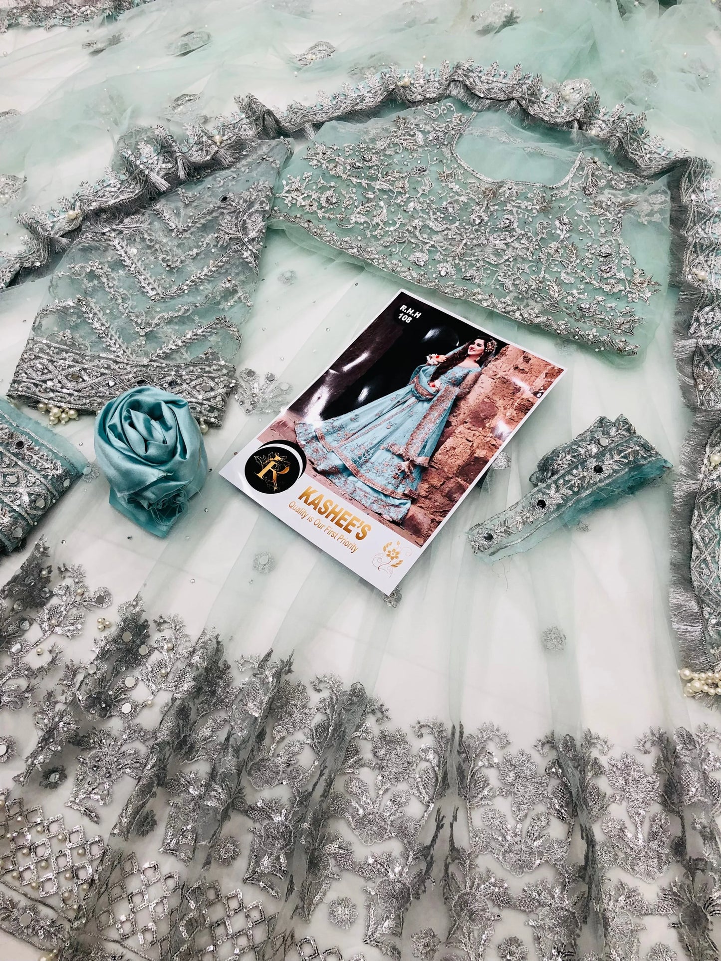 KASHEES MAKSI AQUA 108 - SR FABRICS