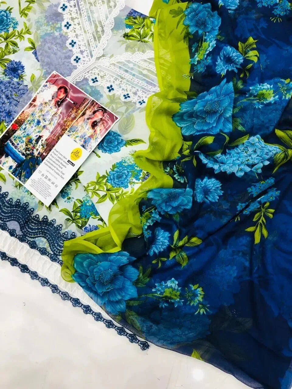 MARIA B BLUE - SR FABRICS