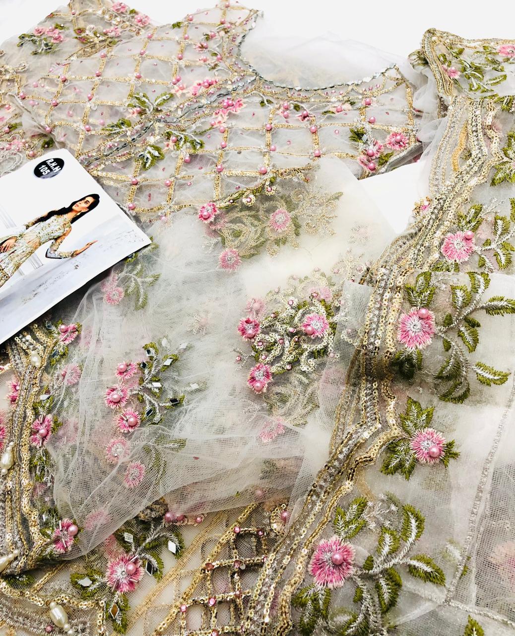 MARIA B COUTURE WHITE - SR FABRICS