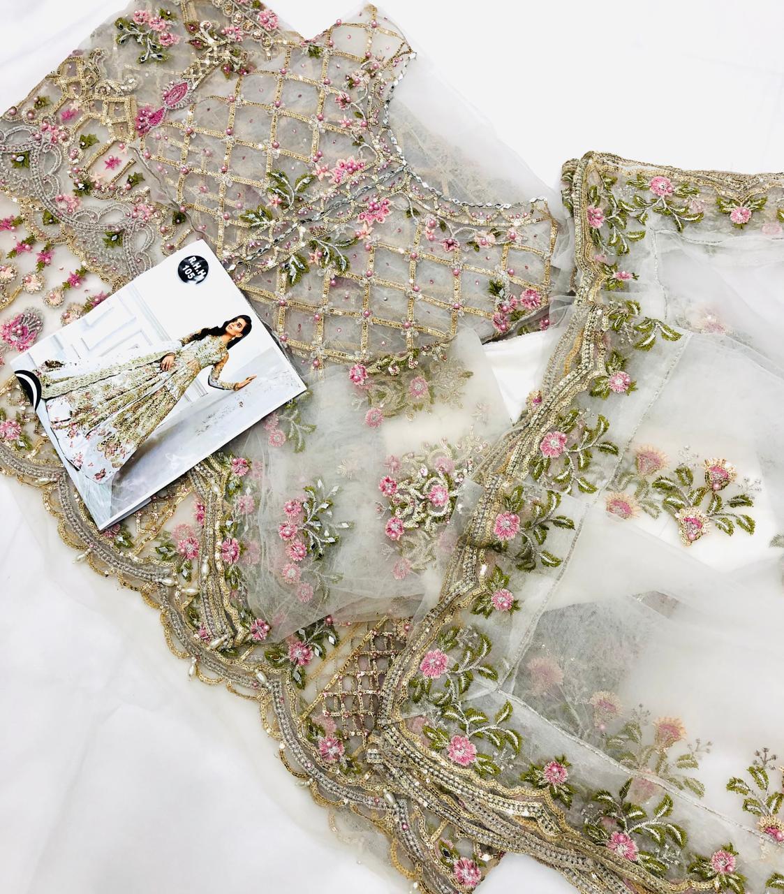 MARIA B COUTURE WHITE - SR FABRICS