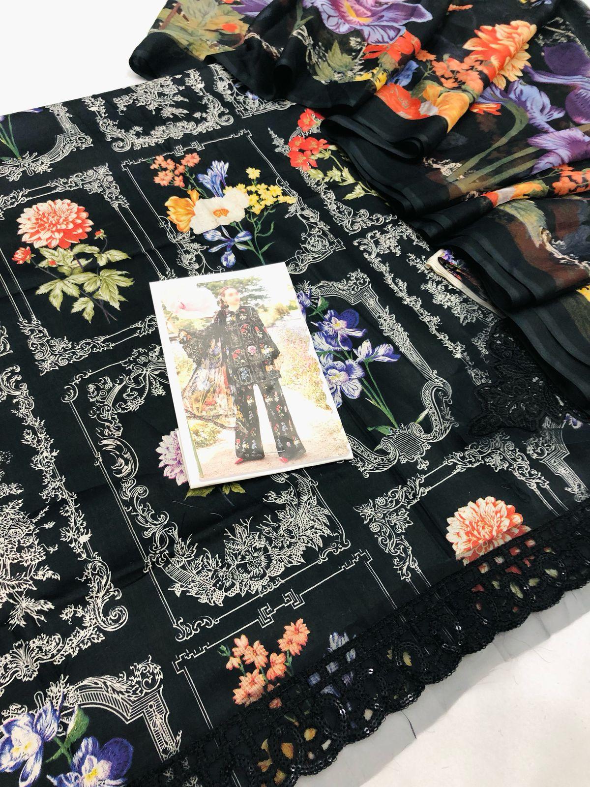 MB BLACK BOX DIGITAL LAWN - SR FABRICS