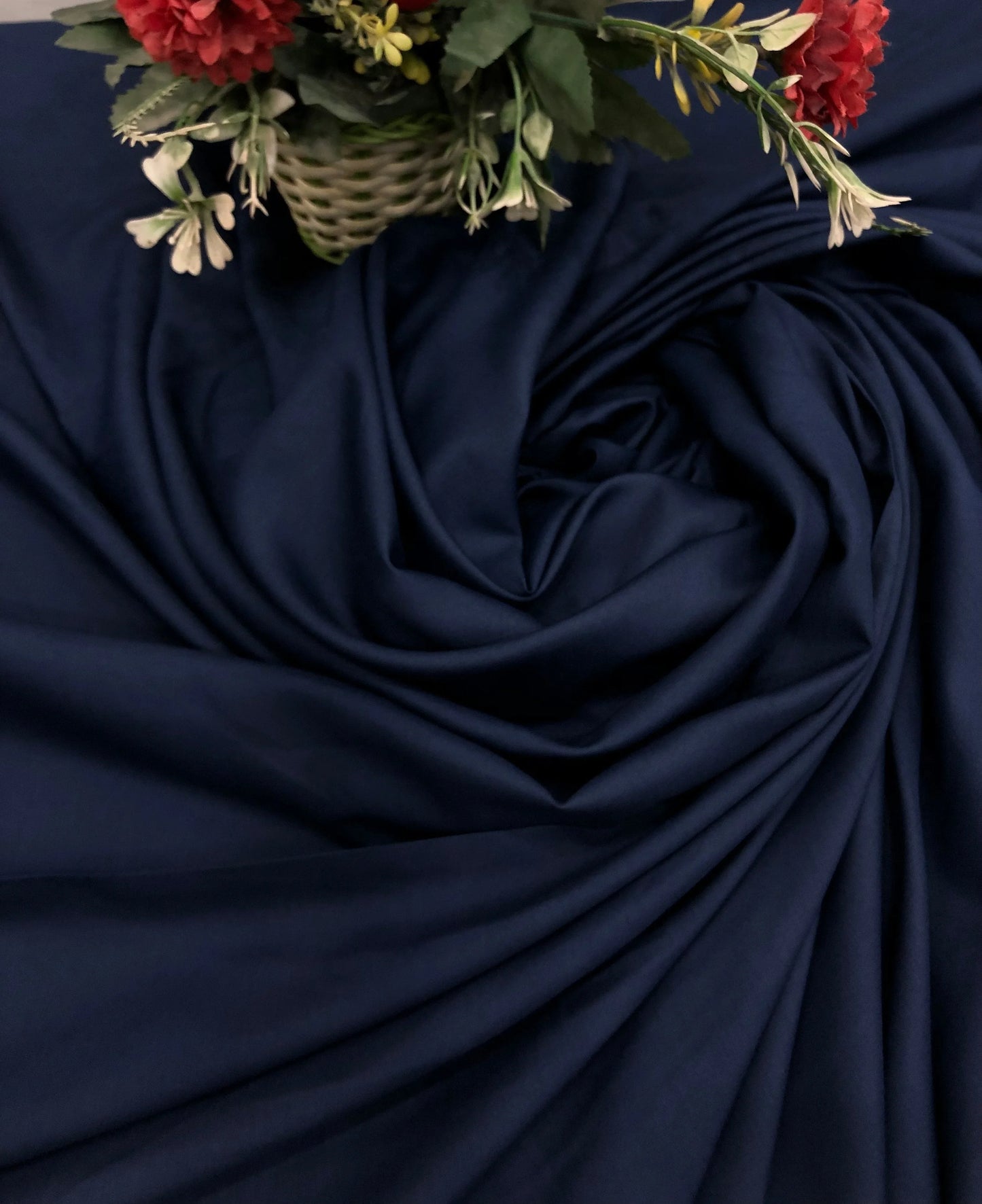 PREMIUM WASH & WEAR NAVY BLUE BOSKI - SR FABRICS