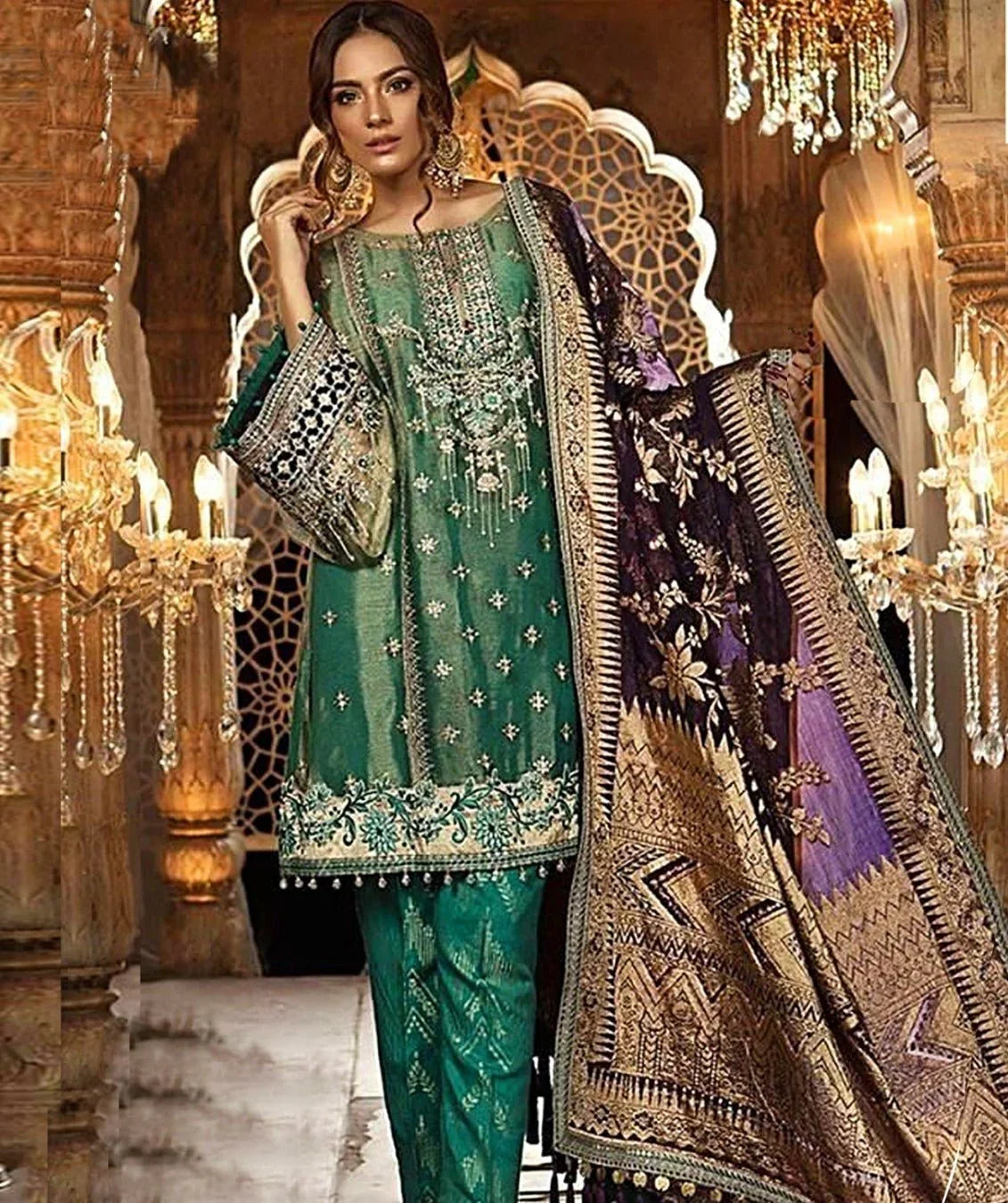 SHAWL DUPATTA MARIA B - SR FABRICS