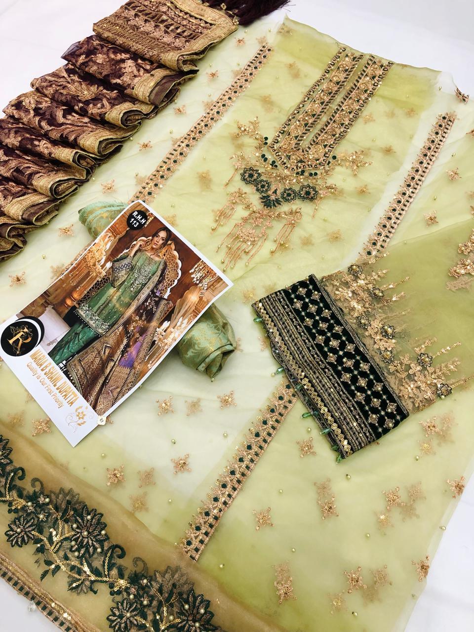 SHAWL DUPATTA MARIA B - SR FABRICS