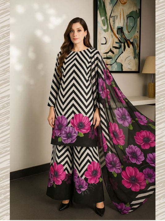 PREMIUM ZIGZAG MULTI SILK