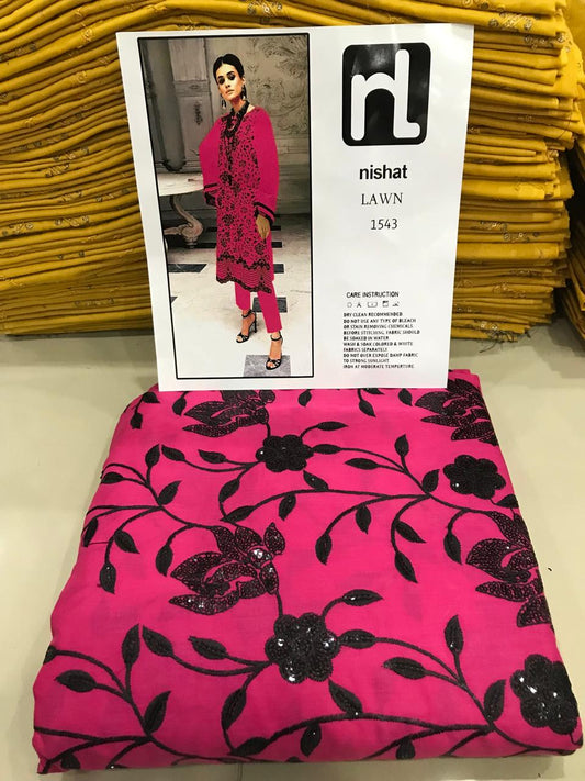 BAREEZE SHOCKING PINK BLACK