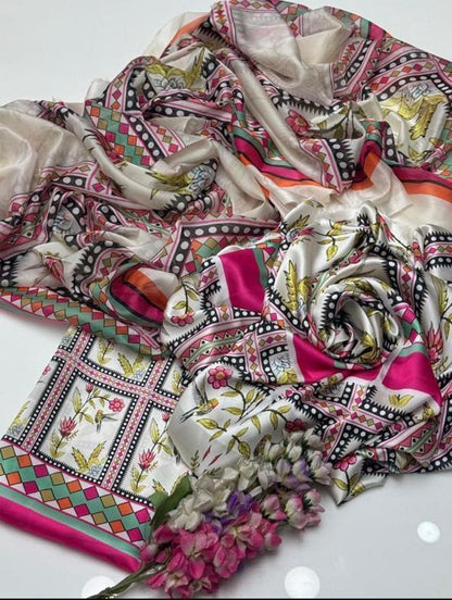 KAYSERIA WHITE MULTI SILK