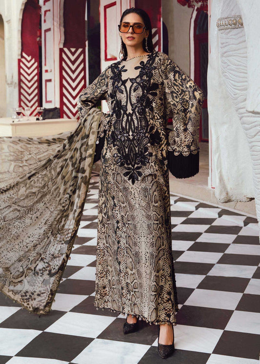 MB CHINA SILK TIGER PRINT