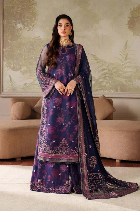 ZARIF PURPLE LUXURY FANCY LAWN