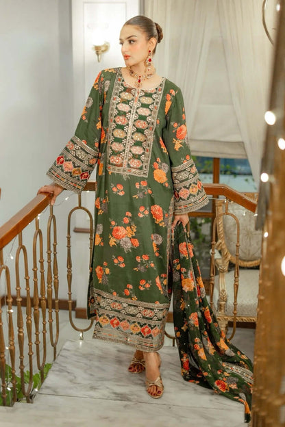 ANEELA GREEN LUXURY LAWN