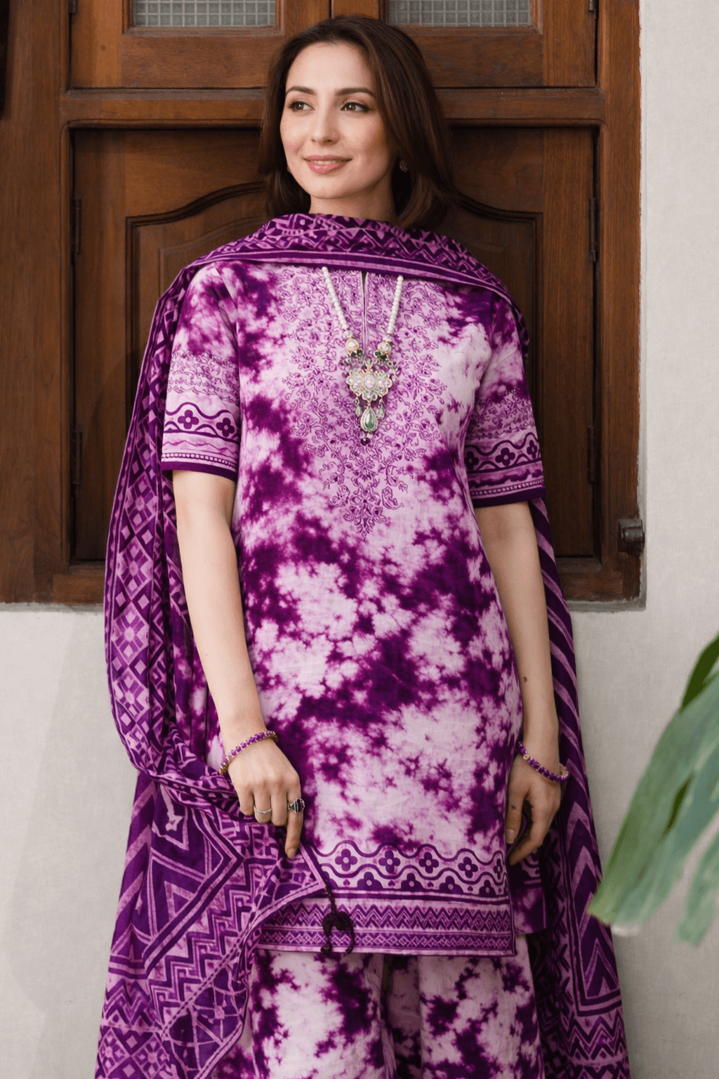 CHARIZMA PURPLE DIGITAL LAWN R02