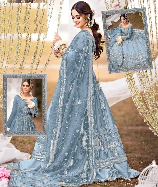 102 BLUEISH GREY - SR FABRICS