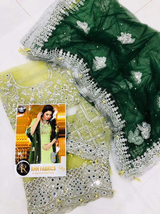 104 PISTA GREEN - SR FABRICS