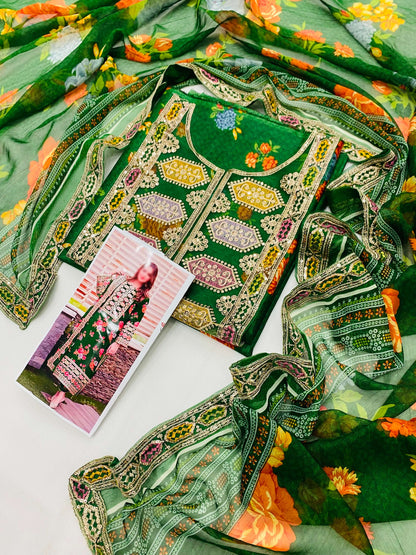 ANEELA GREEN LUXURY LAWN