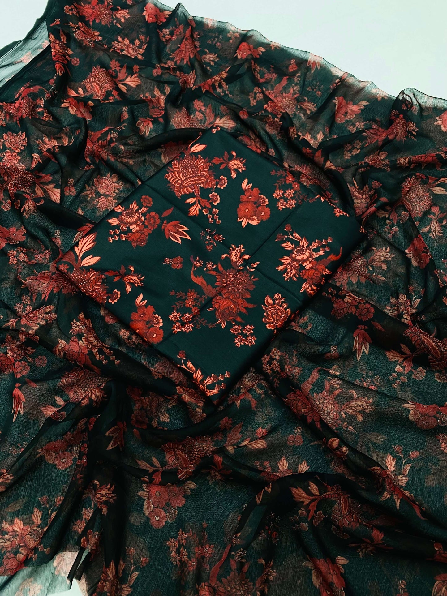 ANEELA BLACK DIGITAL LAWN R03