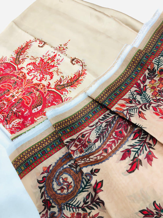 GOLDEN MINECRAFT CHINA SILK