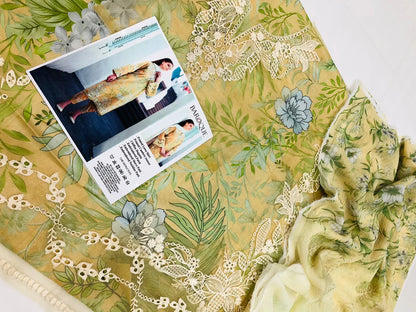 BAROQUE EMBROIDERED LAWN - SR FABRICS