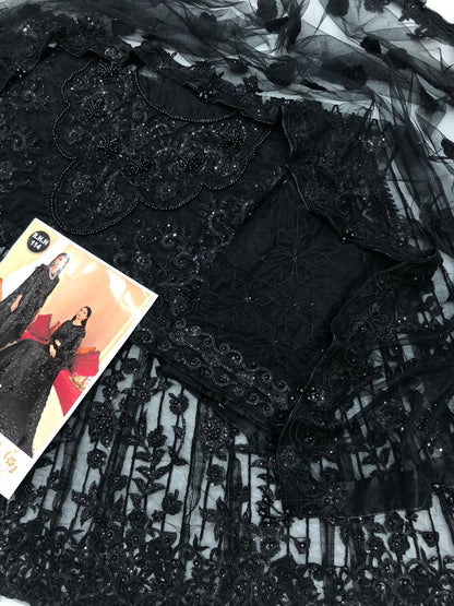 BLACK BEAUTY NET MAKSI - SR FABRICS