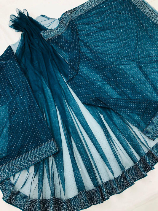 CHAMMAK CHALLO SAREE - SR FABRICS