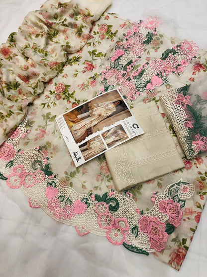 CRIMSON DIGITAL LAWN - SR FABRICS