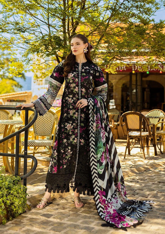 ELAF FLOWERS DIGITAL LAWN - SR FABRICS