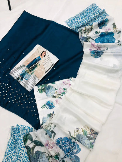 HANIA AMIR ZINC SLIK 3PC - SR FABRICS
