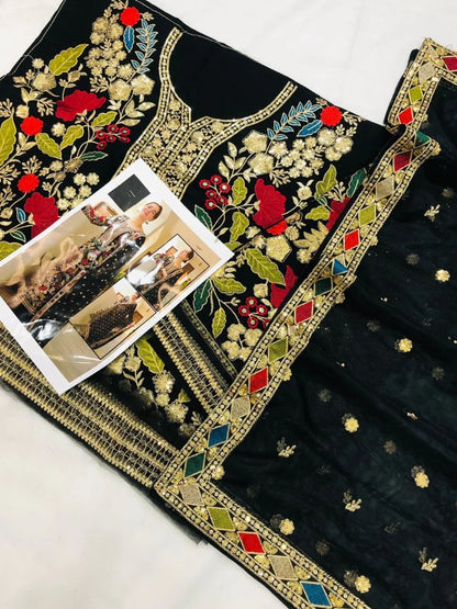HASEEN BLACK - SR FABRICS