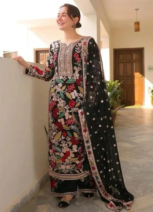 HASEEN BLACK - SR FABRICS