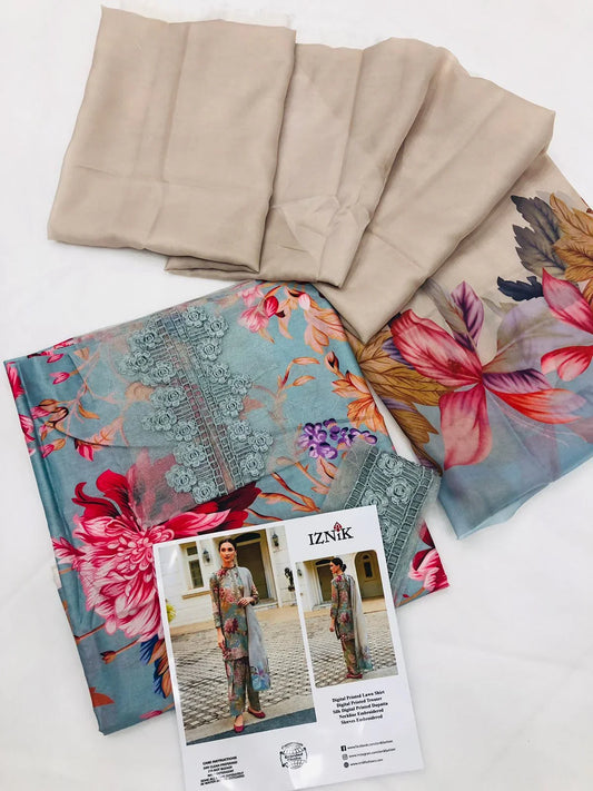 IZNIK LUXURY LAWN - SR FABRICS