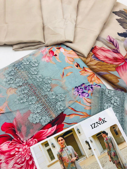 IZNIK LUXURY LAWN - SR FABRICS