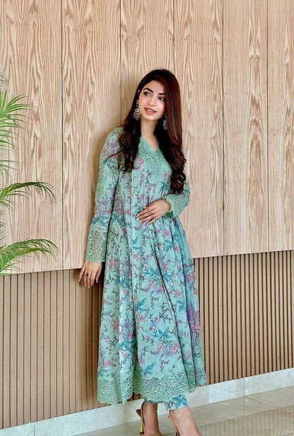 IZNIK MULTI PRINTED LAWN - SR FABRICS