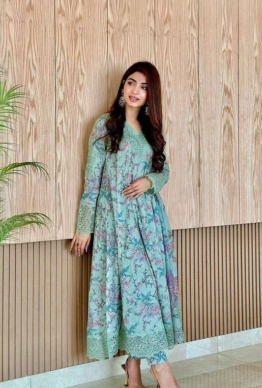 IZNIK MULTI PRINTED LAWN - SR FABRICS